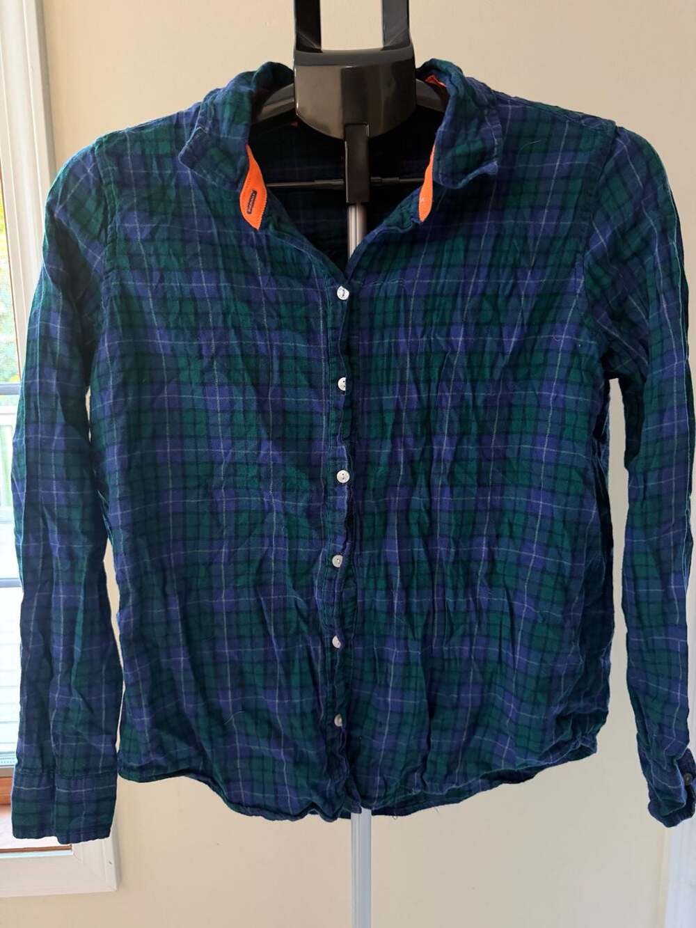 Aerie Women's Size S Plaid Button Down Flannel Shirt